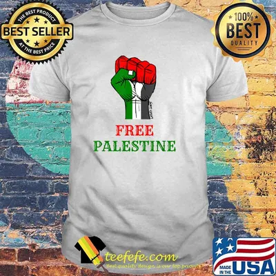 Free Jerusalem Gaza Free Palestine Flag Shirt
