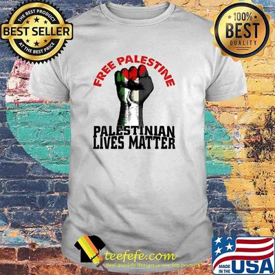 Free Palestine Palestinian Lives Matter Flag Shirt