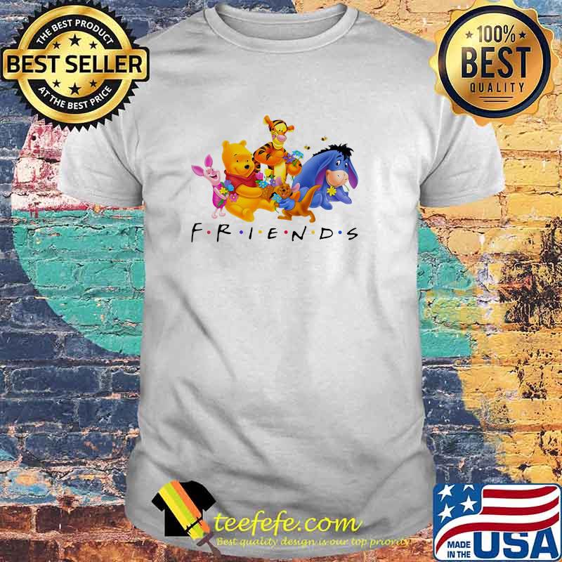 Friends disney piglet pool tigger eeyore shirt