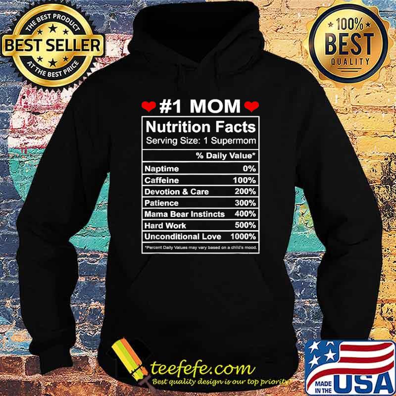 Funny Mom Nutrition Facts for Mother's Day Shirt Hoodie Funny Mom Nutrition Facts for Mother's Day Shirt Hoodie