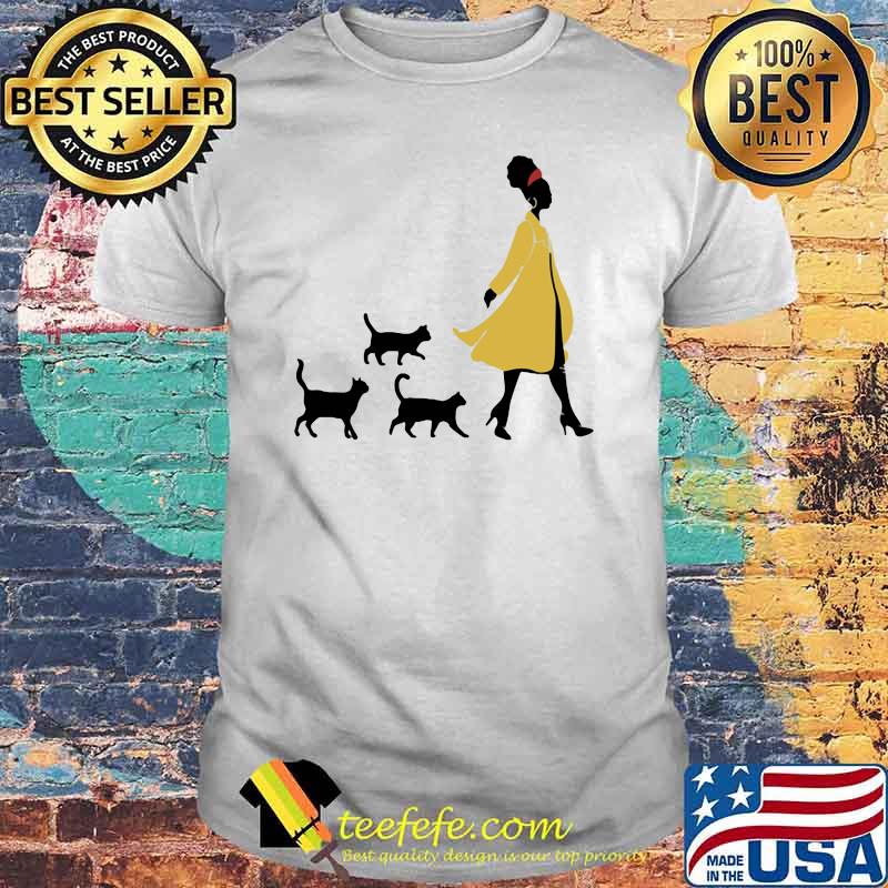 Girl And Her Cats Shirt