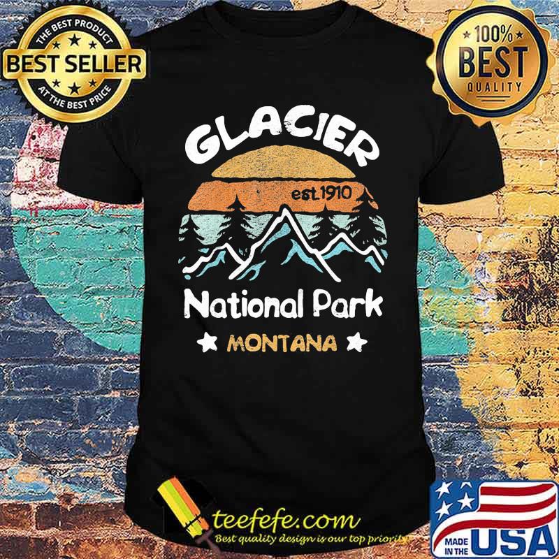 Glacier National Park Montana EST 1910 Vintage Shirt