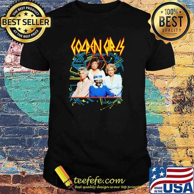 Golden girls Def Leppard shirt