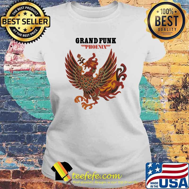 Grand funk phoenix logo rock band Laides tee Grand funk phoenix logo rock band Laides tee