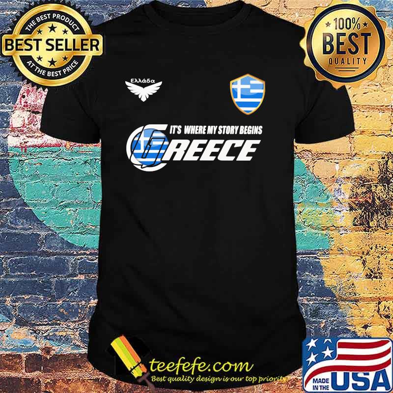 Greece DSA 2 Classic It Where My Story Begins Shirt