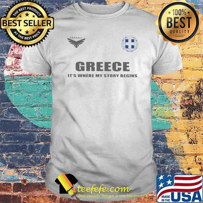 Greece It's Where My Story Begins Shirt