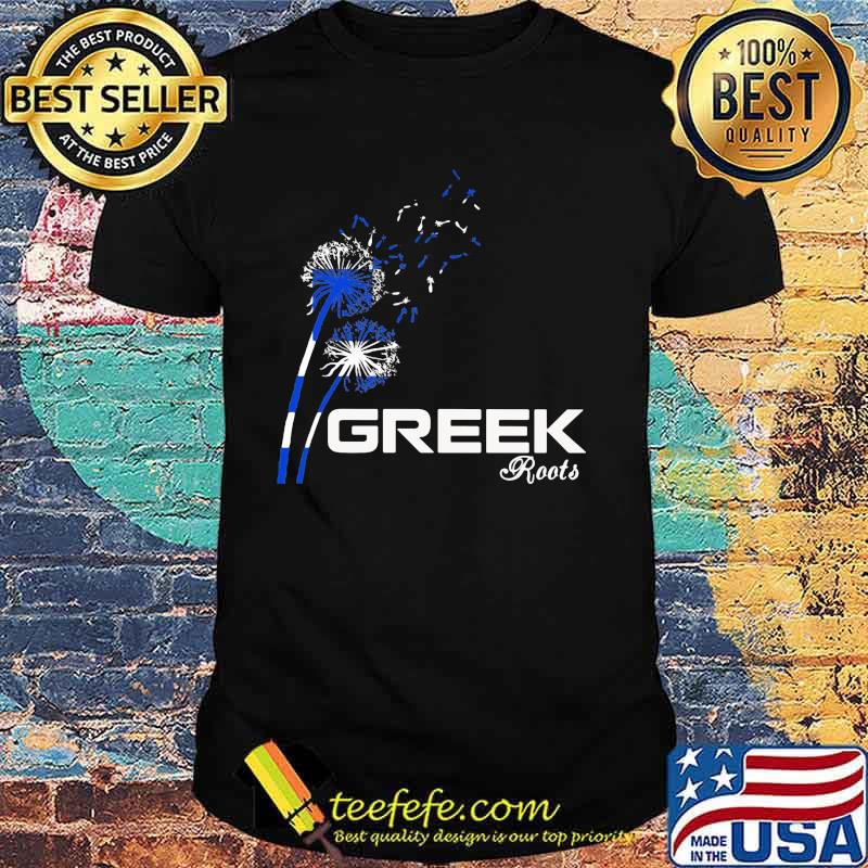 Greek Roots Greece Flower shirt