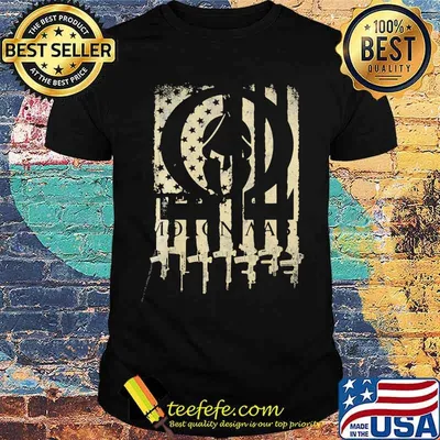 Gun American Flag Shirt