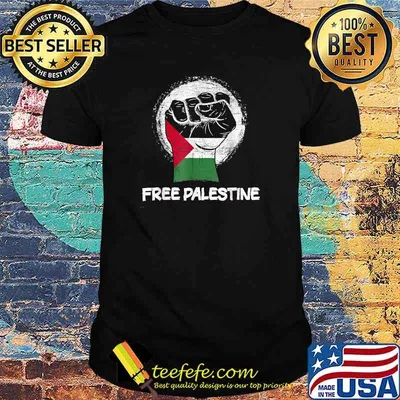 Hand Flag Free Palestine Shirt