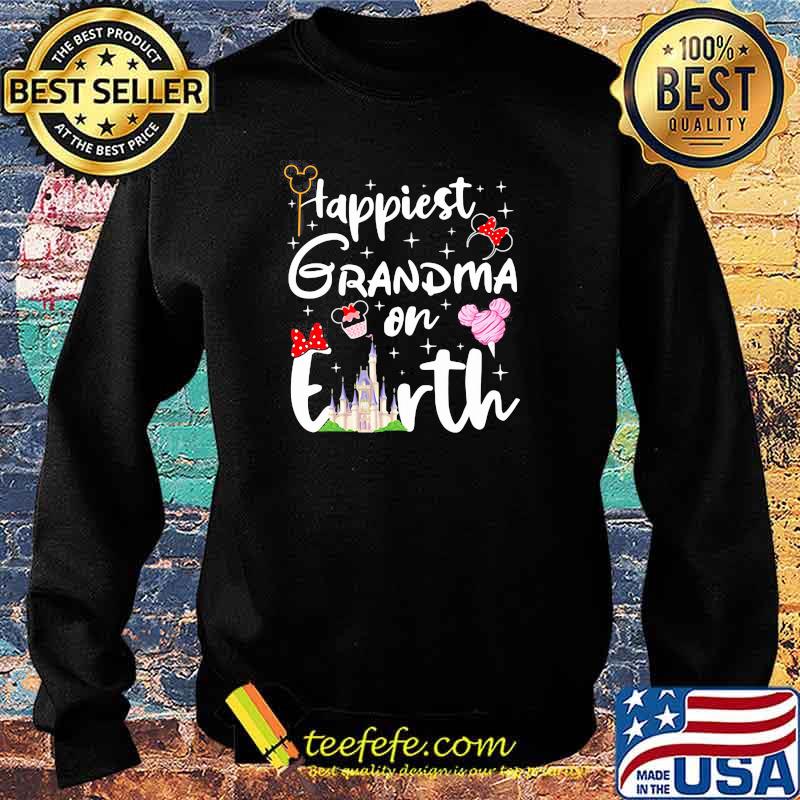 Happiest grandma on earth disney candy Sweater Happiest grandma on earth disney candy Sweater