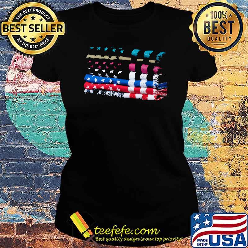 Happy 4th Of July American Flag Shirt Ladies tee Happy 4th Of July American Flag Shirt Ladies tee