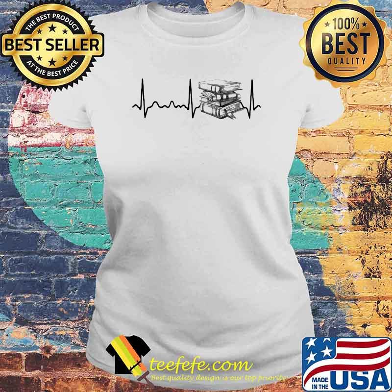 Heart Beat Book Shirt Laides tee Heart Beat Book Shirt Laides tee