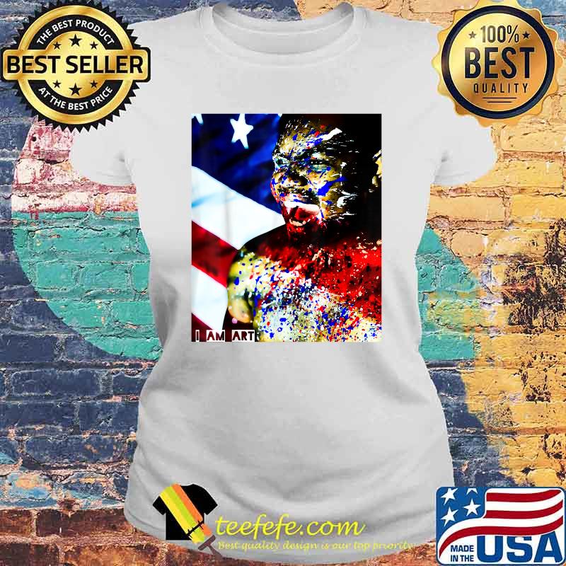 I am art Juneteenth BLM, ByTheseHands Artistic American Flag T-Shirt Laides tee I am art Juneteenth BLM, ByTheseHands Artistic American Flag T-Shirt Laides tee