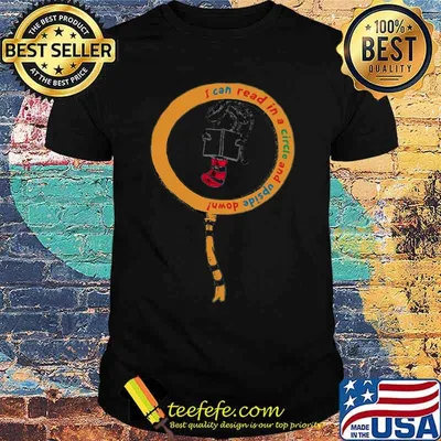 I can read in a circle and upside down dr seuss shirt