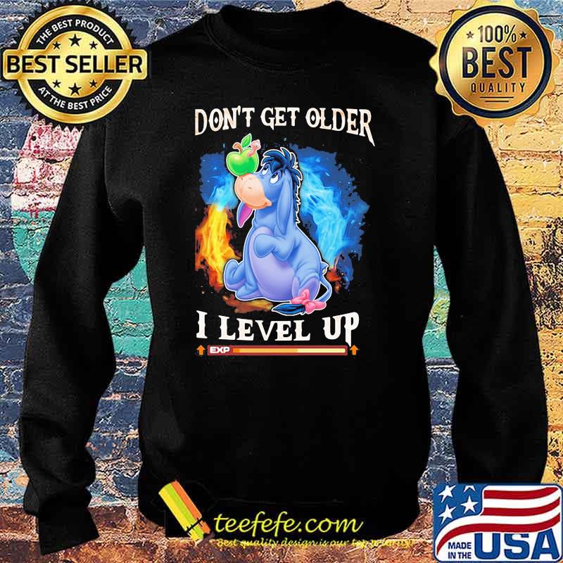 I Don’t Get Older I Level Up Donkey Shirt Sweater I Don’t Get Older I Level Up Donkey Shirt Sweater