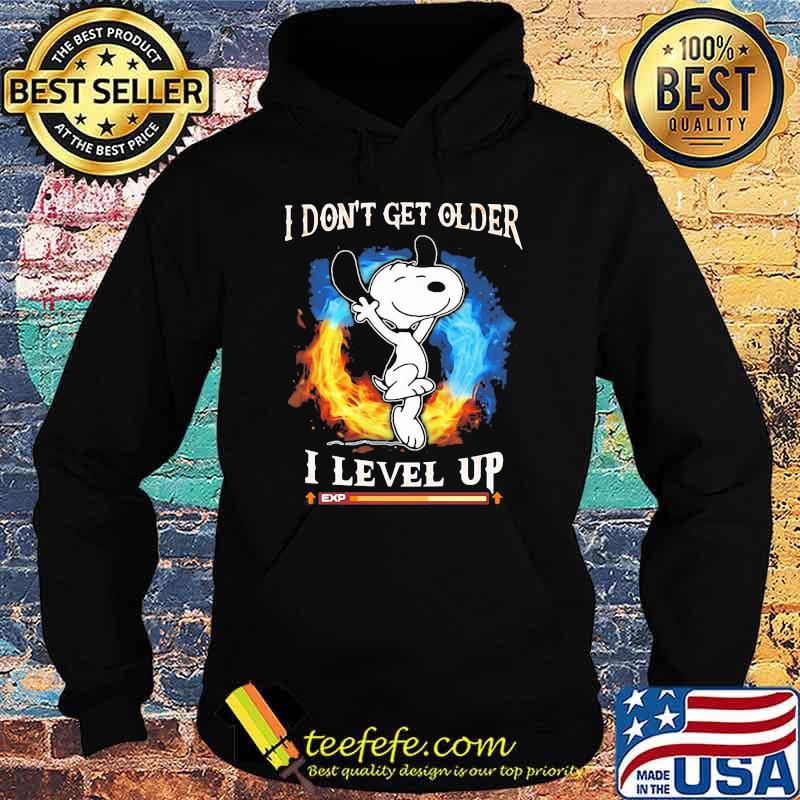 I Don’t Get Older I Level Up Snoopy Shirt Hoodie I Don’t Get Older I Level Up Snoopy Shirt Hoodie