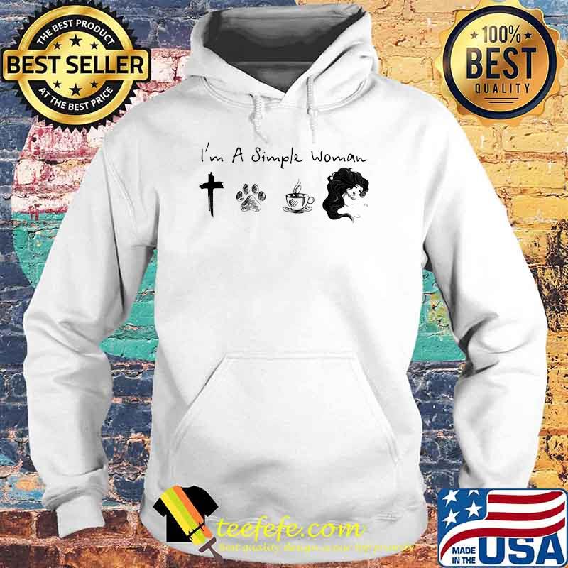 I'm A Simple Woman Jesus Dog Coffee Mermaind Shirt Hoodie I'm A Simple Woman Jesus Dog Coffee Mermaind Shirt Hoodie