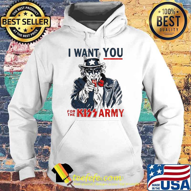 I want you for the kiss army uncle sam Hoodie I want you for the kiss army uncle sam Hoodie