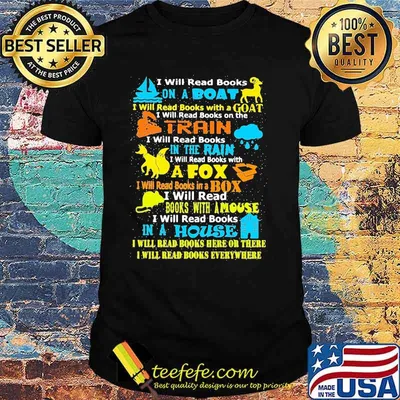 I Will Read Books On A Boat I Will Read Books With A Goat Shirt
