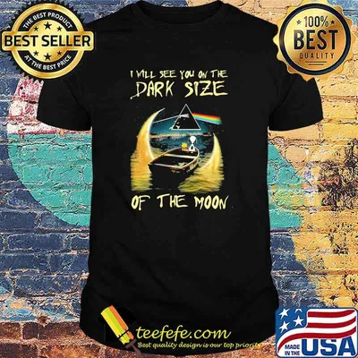 I will see you on the Dark Side of the moon lake snoopy shirt