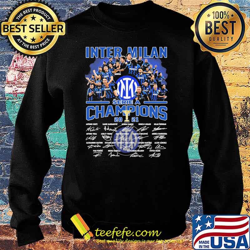 Inter Milan Serie A Champion 2021 Shirt Sweater Inter Milan Serie A Champion 2021 Shirt Sweater