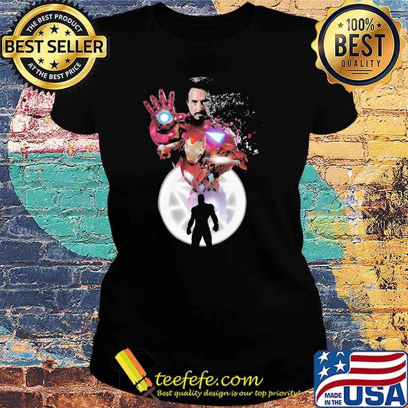 Iron Man Tom Shark Shirt Ladies tee Iron Man Tom Shark Shirt Ladies tee