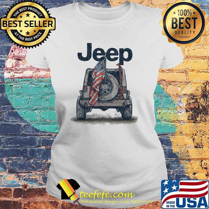 Jeep American Flag Shirt Laides tee Jeep American Flag Shirt Laides tee