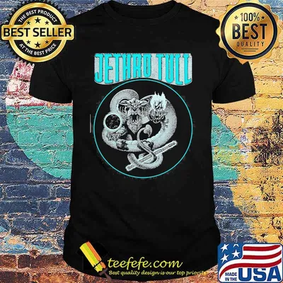 Jethro tull skull dragon shirt