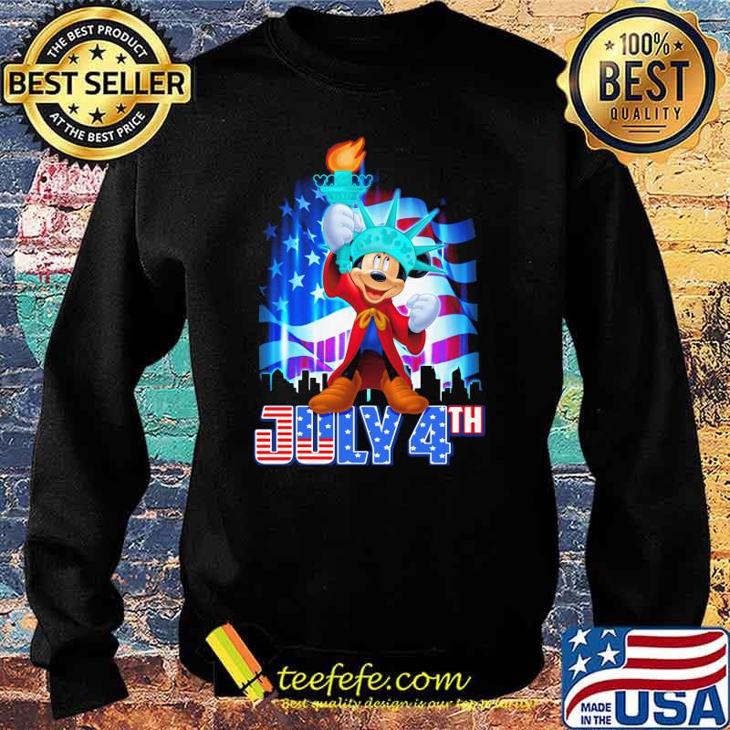 July 4th Independence Mickey Mouse Disney Shirt Sweater July 4th Independence Mickey Mouse Disney Shirt Sweater