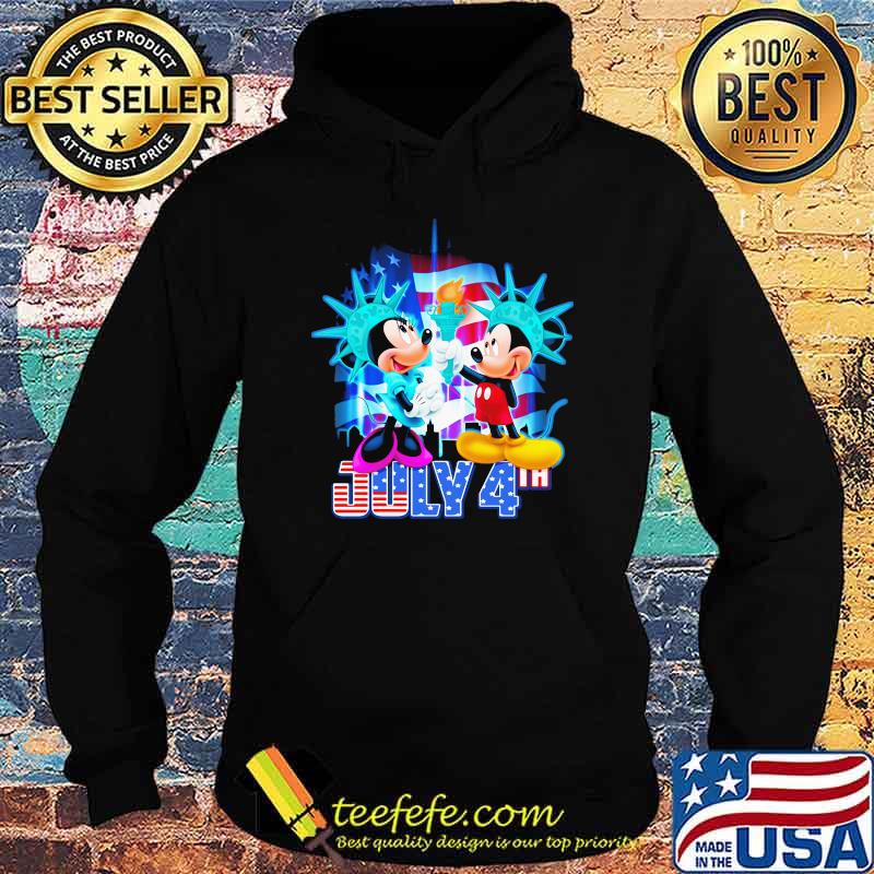 July 4th Independence Minnie And Mickey Mouse Disney Shirt Hoodie July 4th Independence Minnie And Mickey Mouse Disney Shirt Hoodie