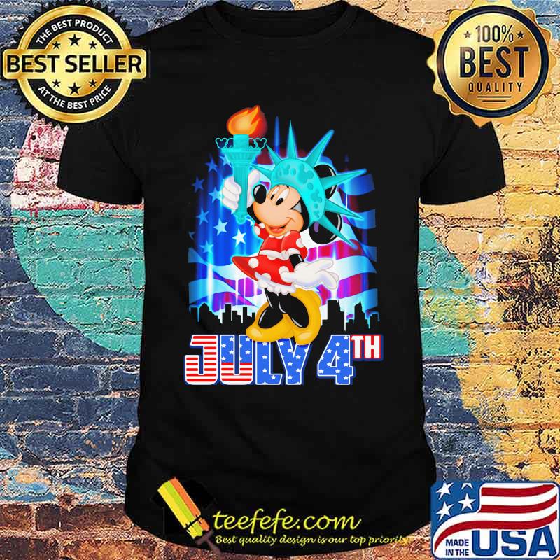 July 4th Independence Minnie Mouse disney Shirt