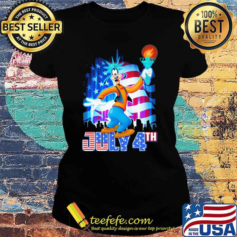 July 4th Independence Pluto Disney Ladies tee July 4th Independence Pluto Disney Ladies tee