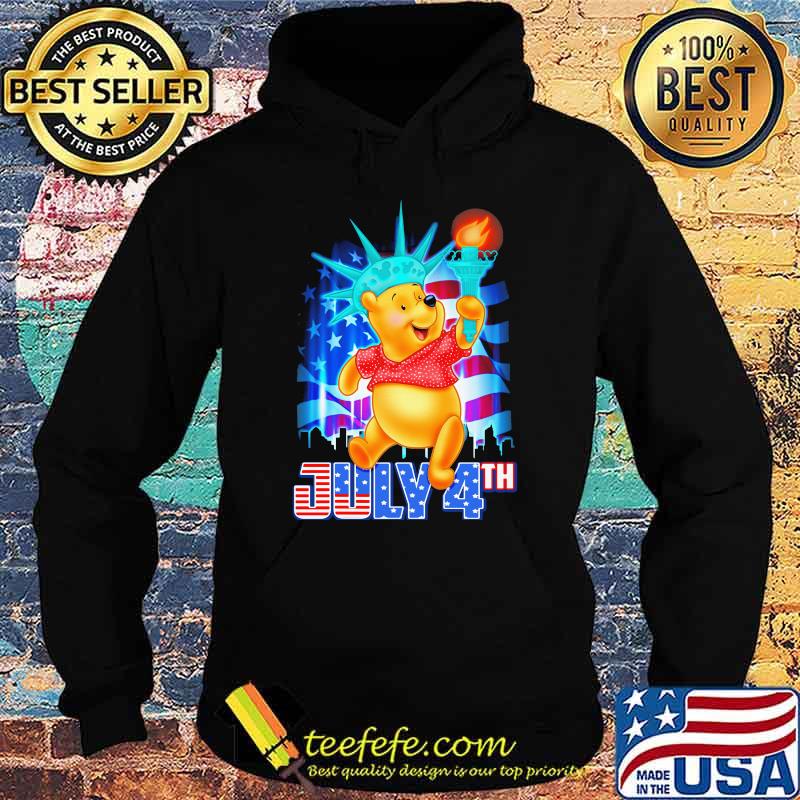 July 4th Independence Pooh Shirt Hoodie July 4th Independence Pooh Shirt Hoodie