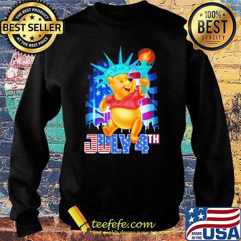 July 4th Independence Pooh Shirt Sweater July 4th Independence Pooh Shirt Sweater