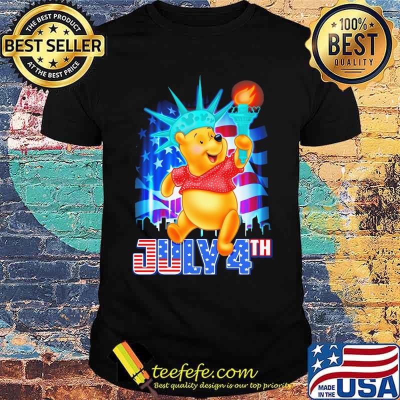 July 4th Independence Pooh Shirt