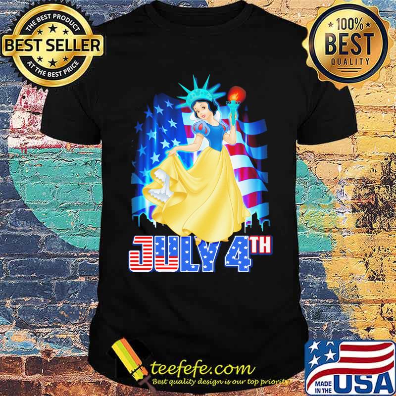 July 4th Independence Snow White Disney shirt