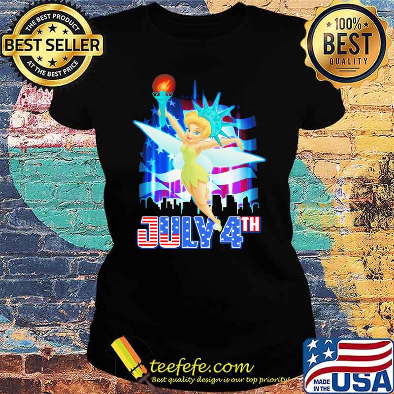 July 4th Independence Tinker Bell Disney Shirt Ladies tee July 4th Independence Tinker Bell Disney Shirt Ladies tee
