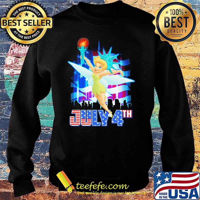 July 4th Independence Tinker Bell Disney Shirt Sweater July 4th Independence Tinker Bell Disney Shirt Sweater