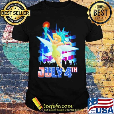 July 4th Independence Tinker Bell Disney Shirt