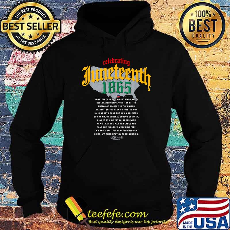 Juneteenth Ancestors 1865 African American Map Black History T-Shirt Hoodie Juneteenth Ancestors 1865 African American Map Black History T-Shirt Hoodie