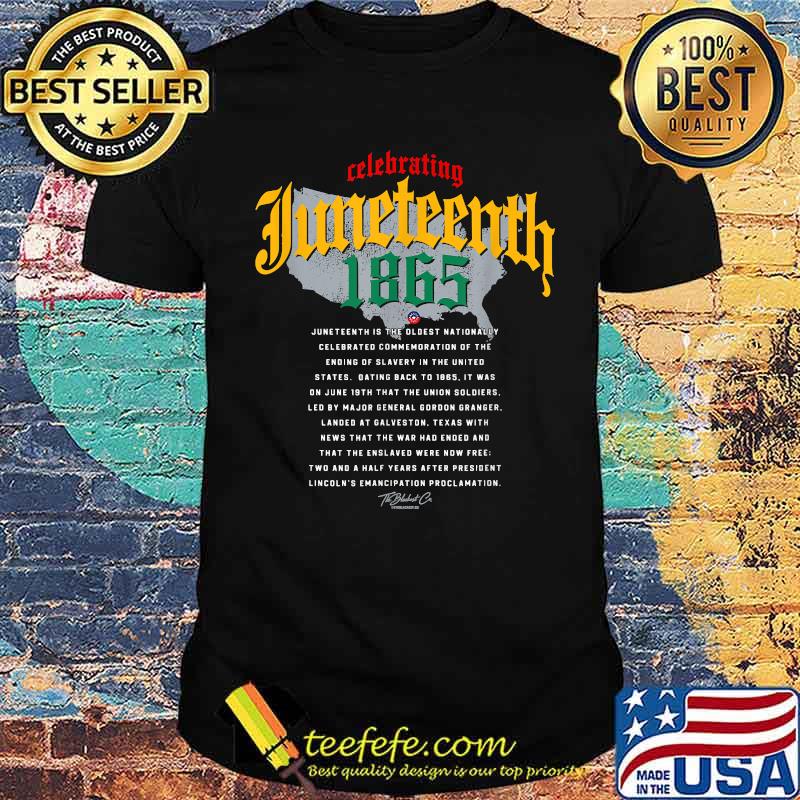 Juneteenth Ancestors 1865 African American Map Black History T-Shirt Juneteenth Ancestors 1865 African American Map Black History T-Shirt