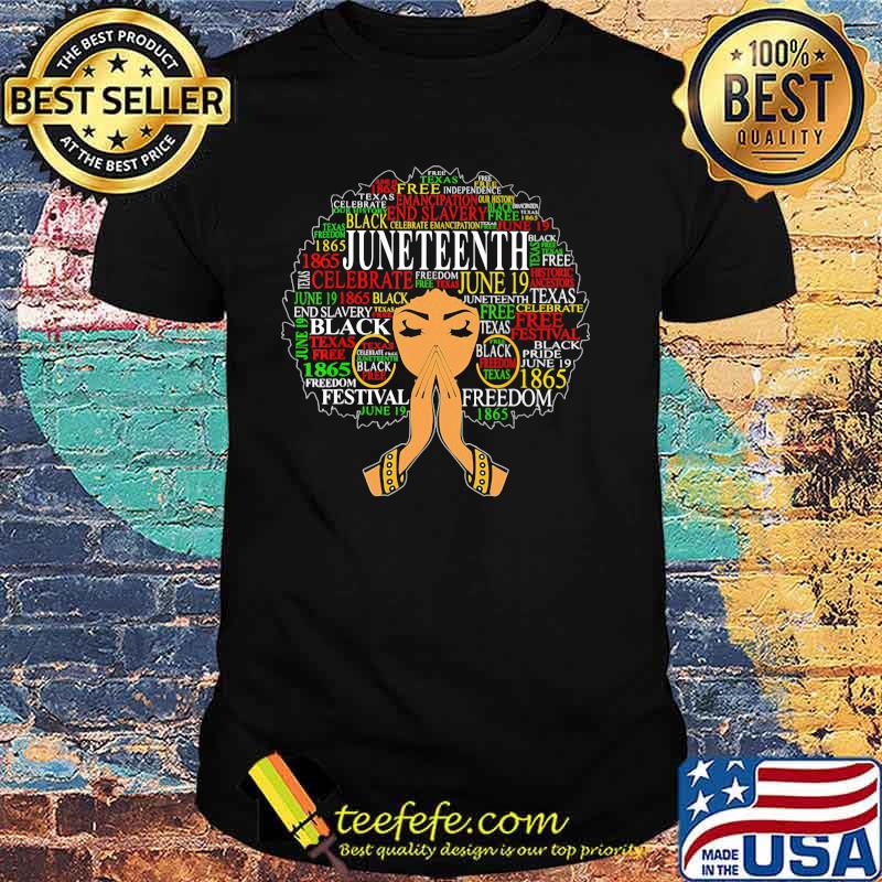 Juneteenth Celebration Freedom Black Girl Shirt Juneteenth Celebration Freedom Black Girl Shirt