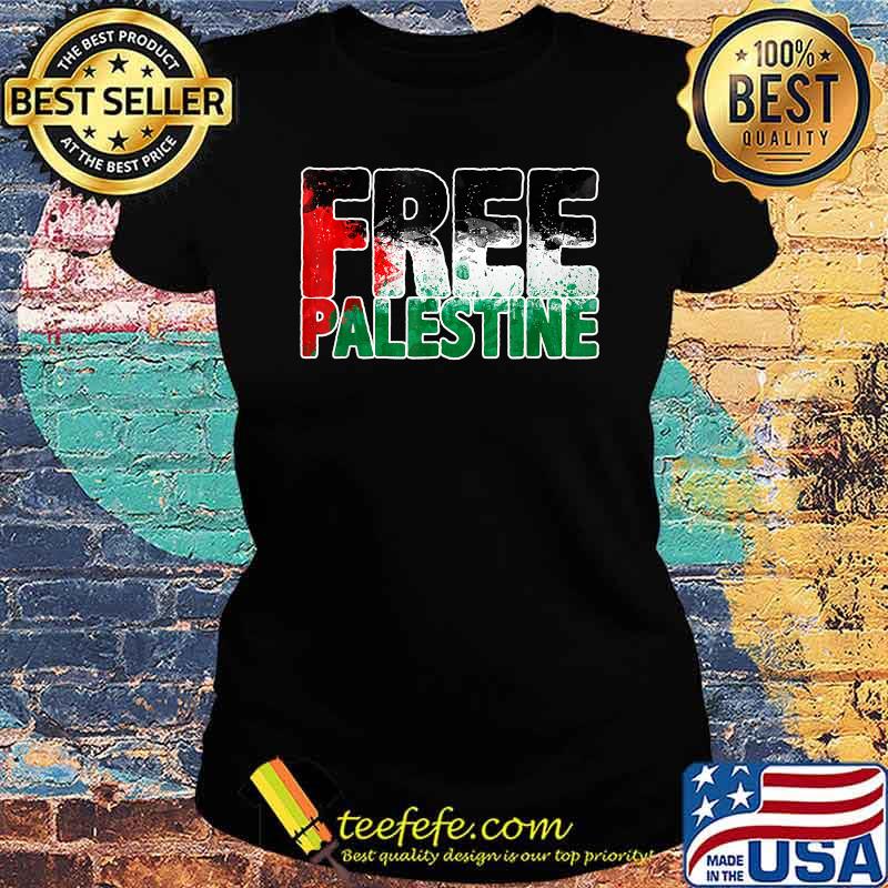 Official Free Palestine Shirt Ladies tee Official Free Palestine Shirt Ladies tee
