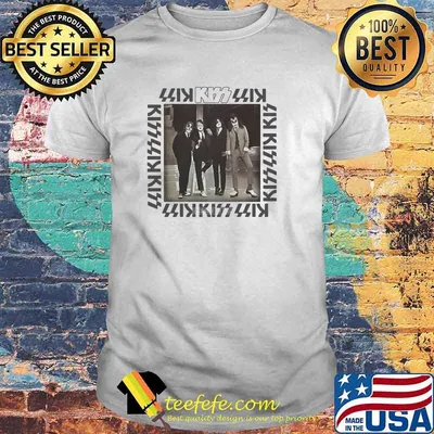 Kiss kiss kiss rock band music girls shirt