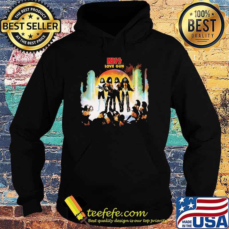 Kiss love gun moon Hoodie Kiss love gun moon Hoodie