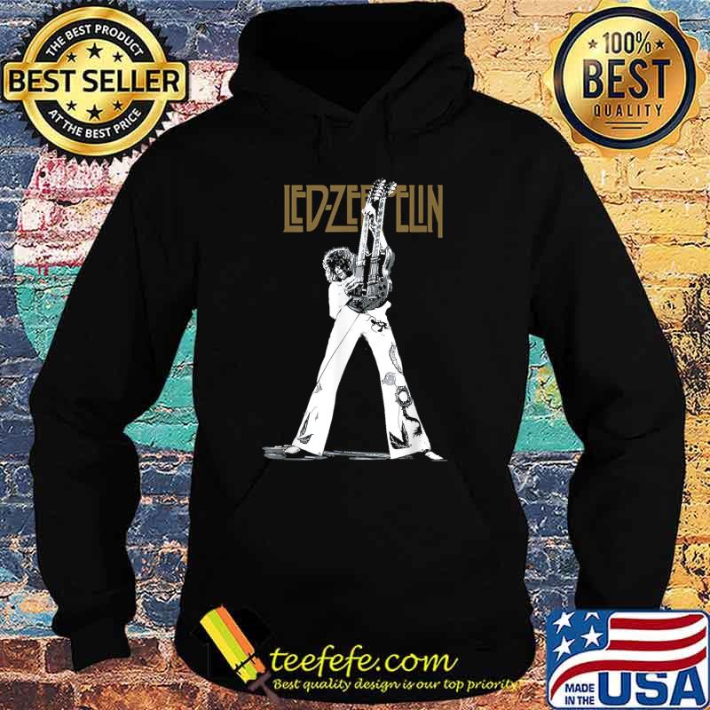 Led Zeppelin Guitar Legends T-Shirt Hoodie Led Zeppelin Guitar Legends T-Shirt Hoodie