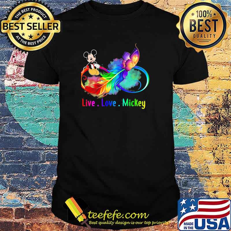 Live Love Mickey Autism Awareness Shirt