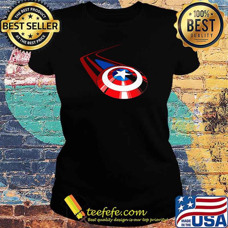 Logo Captain America Marvel Studios Ladies tee Logo Captain America Marvel Studios Ladies tee