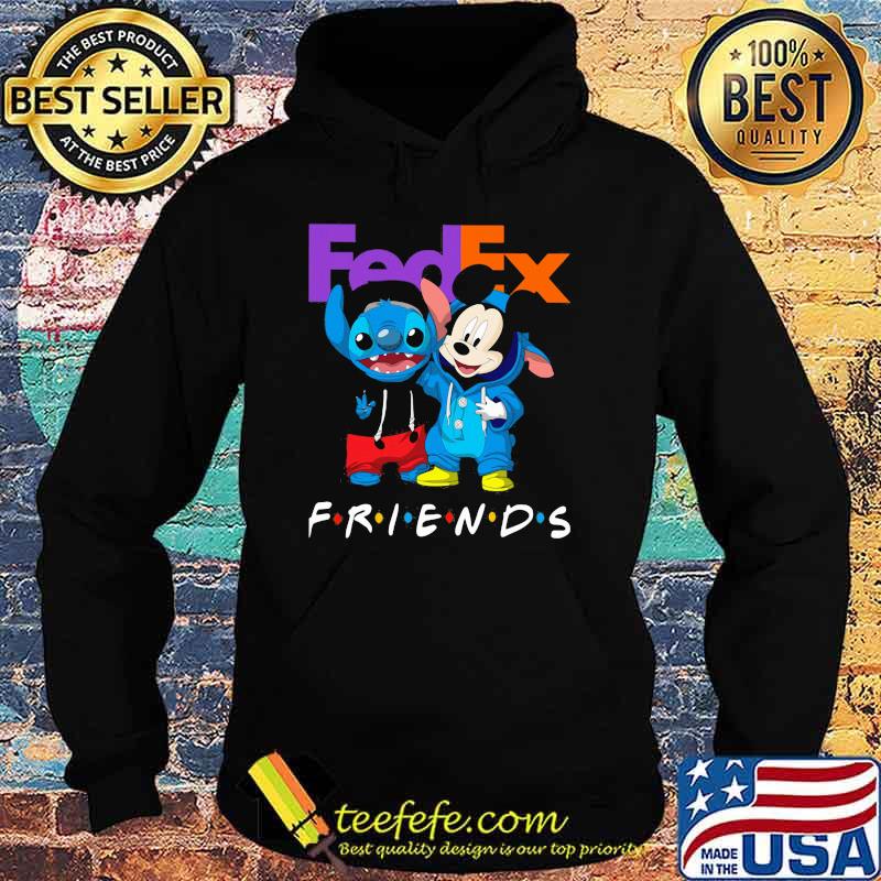 Logo Fedex Friends Stitch And Mickey Shirt Hoodie Logo Fedex Friends Stitch And Mickey Shirt Hoodie