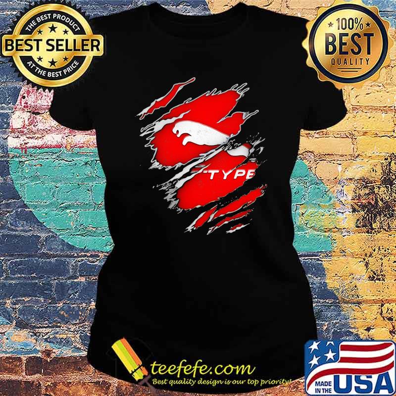 Logo Jaguar F-TYPE sports car Ladies tee Logo Jaguar F-TYPE sports car Ladies tee